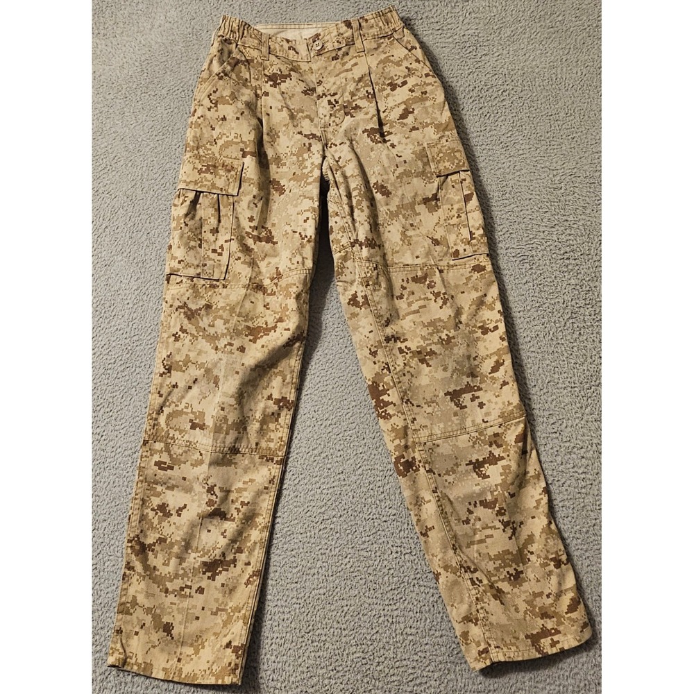 US MARINES TROUSERS MARPAT DESERT CAMO MCCUU PANTS NSN 8415-01-527-2042 Small R